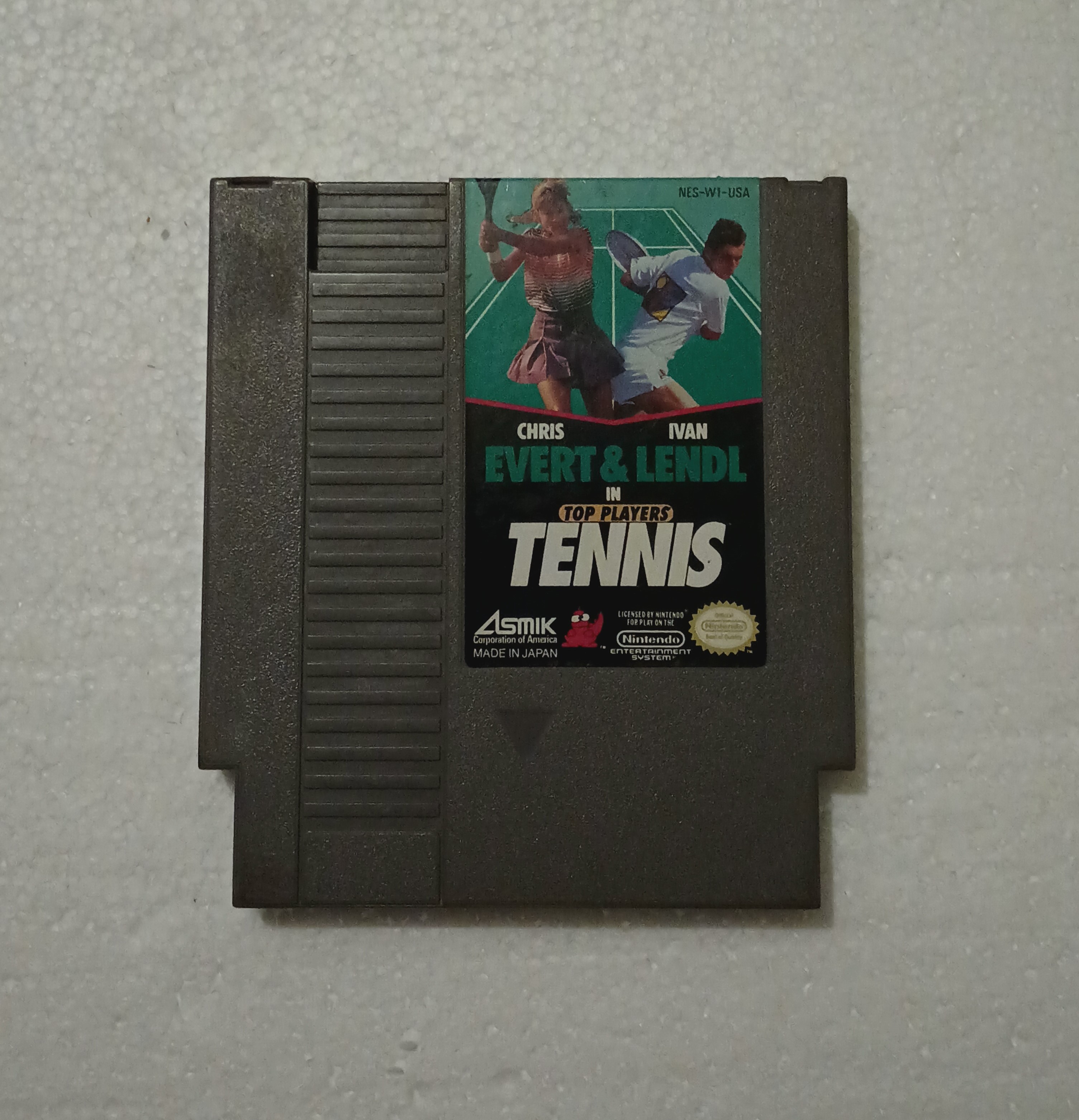 Chris Evert & Ivan Lendl in Top Players Tennis